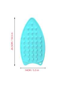 Bàn Ủi Silicon Miếng Lót Hàng Ngày Họa Tiết Có Thể Gập Lại Tấm Lót Chịu Nhiệt Dành Cho Gia Đình - Màu xanh lam - Xem 2