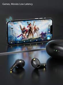 Noise-Proof Sports Wireless Earphone - Black - View 6