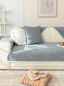 1入組素色沙發套，現代主義滌綸防滑彈力沙發套家用 - 淺灰色 - 查看 8
