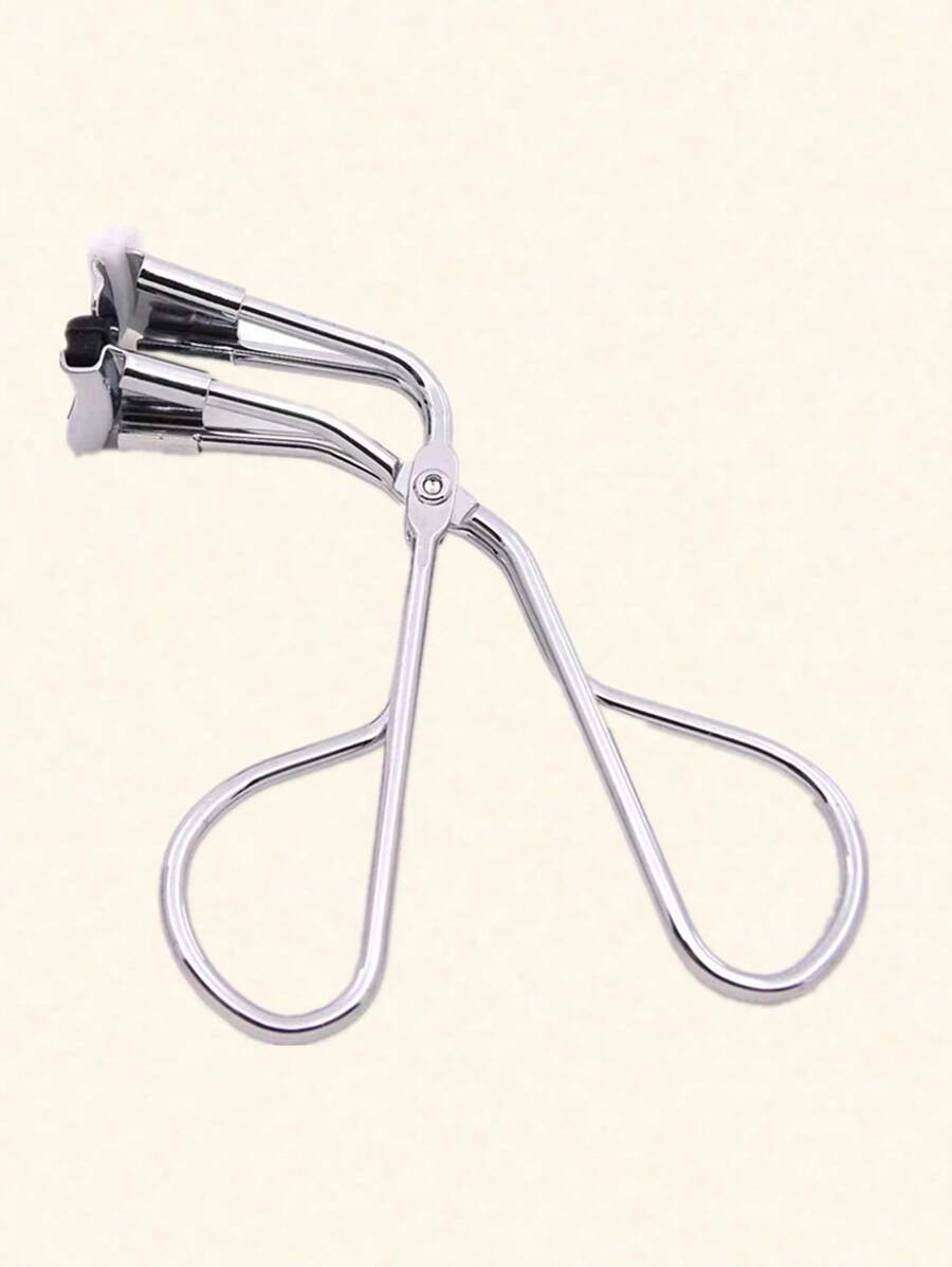 Stainless Steel Eyelash Curler - Silver - View 1