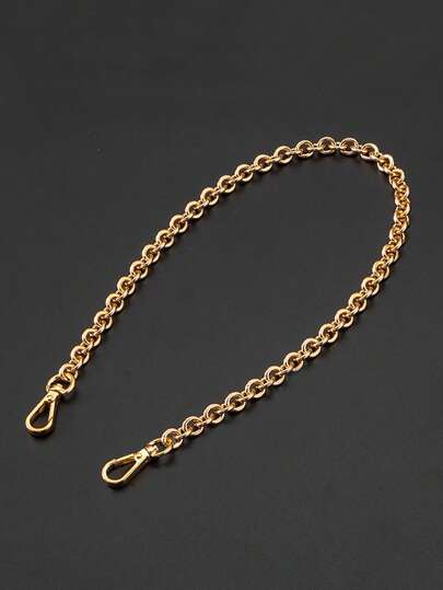 حزام حقيبة سلسلة مصنوع من سبائك الحديد، ملحقات حقائب DIY قابلة للتعديل كبديل للحزام الكتف الأنيق والمتين