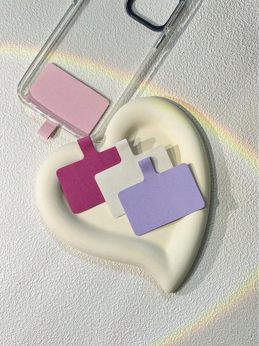 4 chiếc thẻ kẹp cố định dây buộc điện thoại - Nhiều màu - Xem 1