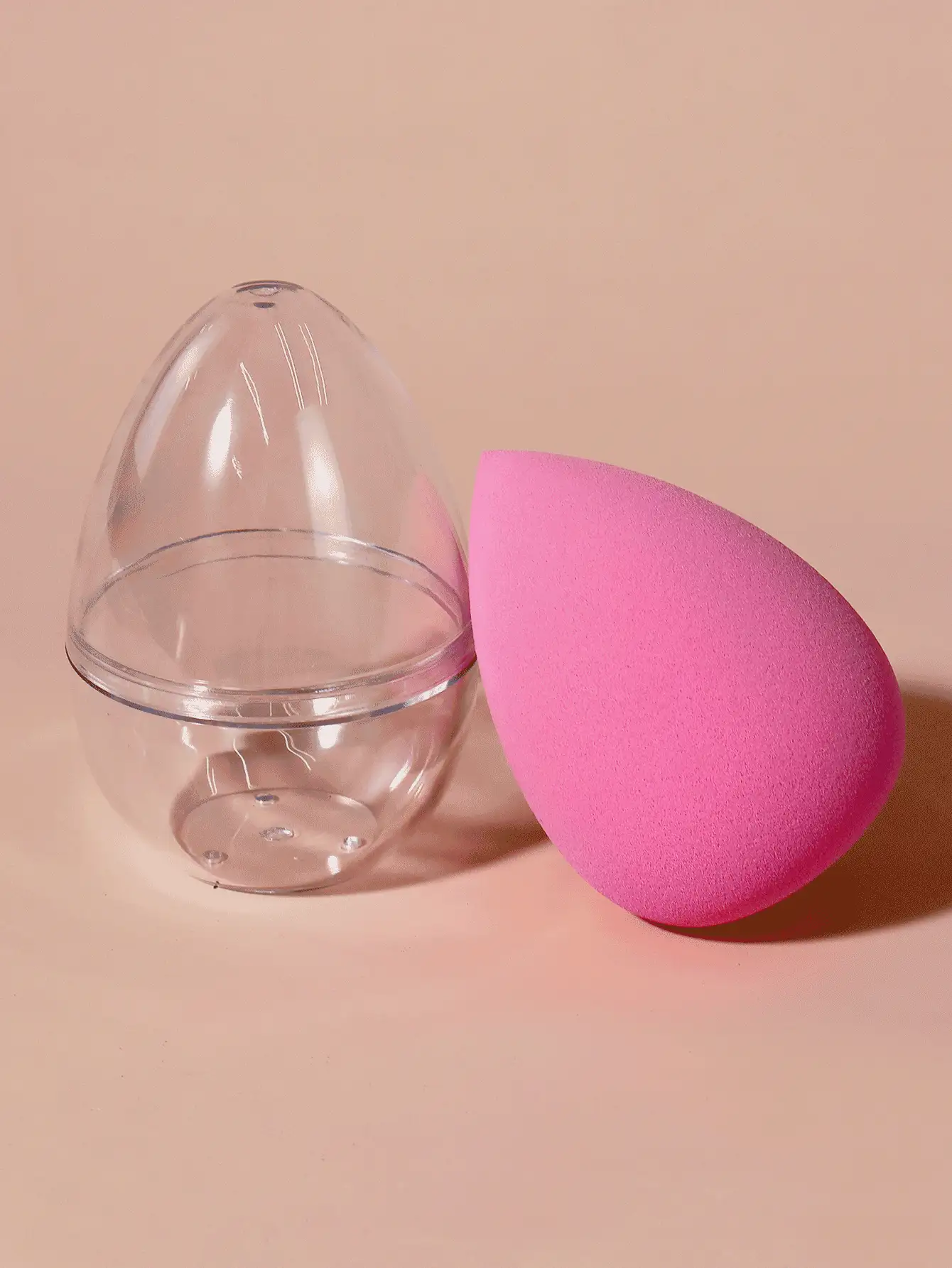 1pc Reusable Makeup Sponge Set (With Egg Shell Storage), Ideal For Applying Powder And Liquid Products, Provides Soft And Smooth Daily Makeup Application, Suitable For Both Men And Women, Can Be Used Wet Or Dry, Portable, And Easy To Carry, Perfect For Daily Use And Travel,Cheap,Stocking Stuffers,Makeup,Makeup Tools,Cheap Stuff,Gifts,Gifts For Women,Christmas Gifts - Multicolor - View 3