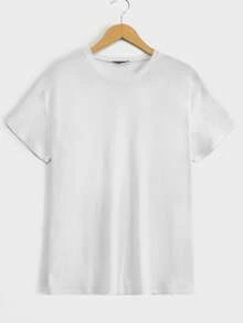 RueChic Men Slogan Graphic Tee - White - View 2