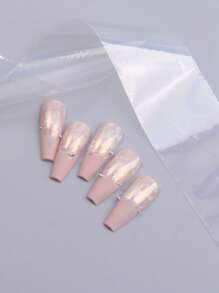 10sheets Mirror Effect Nail Art Transfer Foil - Multicolor - View 3