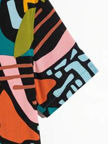 Manfinity RebelGame Áo sơ mi Nam Nút phía trước Tất cả trên in Giải trí - Nhiều màu - Xem 5