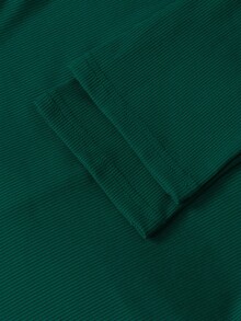 Đơn vị Nữ Bất đối xứng màu trơn - màu xanh lá - Xem 4