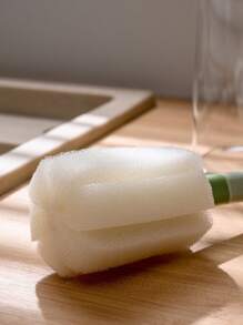 1pc Baby Two Tone Bottle Brush For Daily Life - Multicolor - View 4