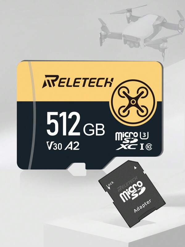 Reletech U3 A2 TF Card Memory Card For Drone 4K Recording Read 160MB/S