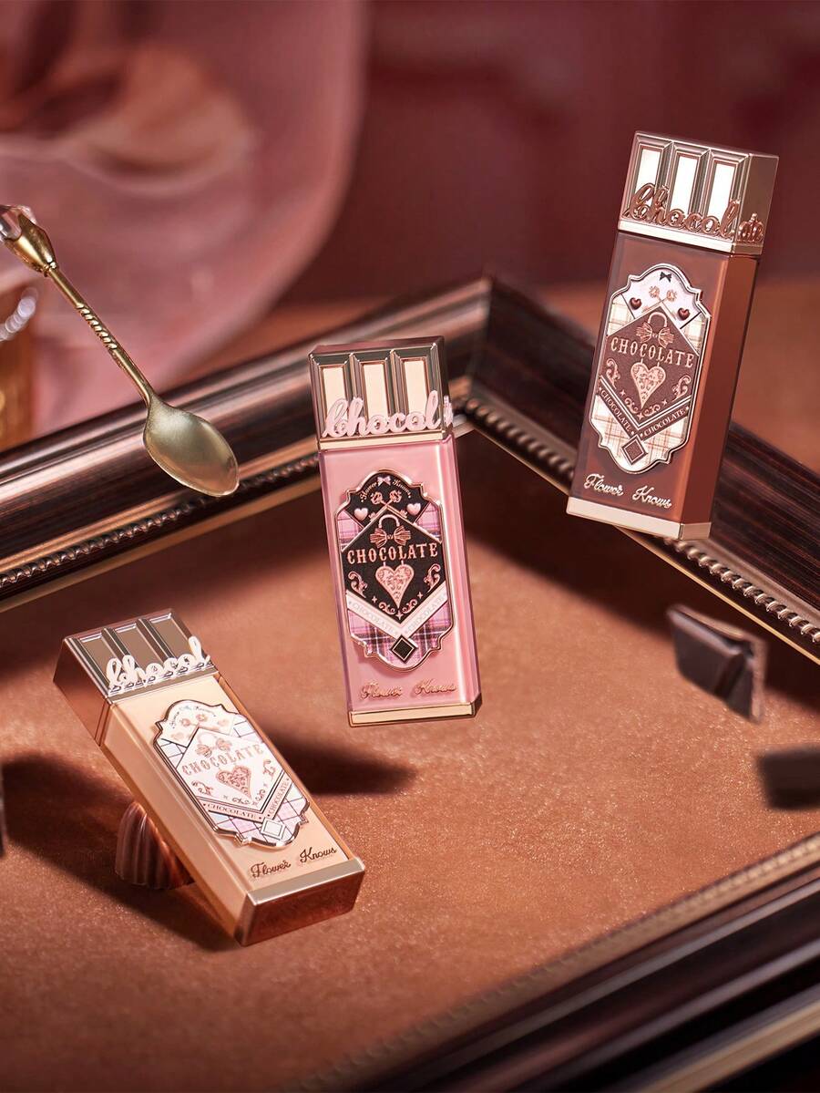 Flower Knows 液體唇彩，巧克力雲朵潤唇膏-CH03蜜杏 - CH03 Honey Apricot - 查看 1