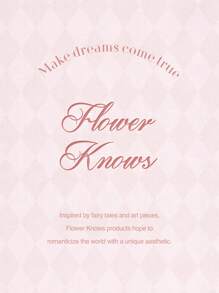 Flower Knows Gương cầm tay Strawberry Rococo - Đen Pháp - French Black - Xem 5