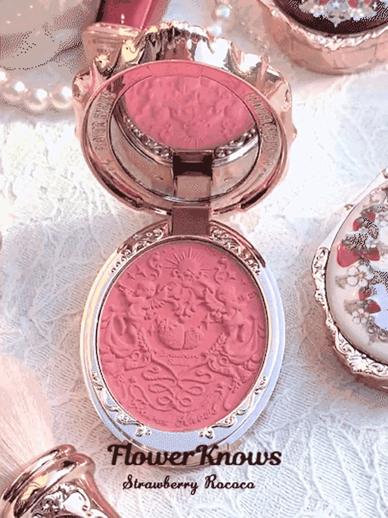 Flower Knows Strawberry Rococo rubor en relieve - 05 Berry Mary - 05 Berry Mary - Ver 2