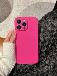 3入組素色手機殼 - 玫紅色 - 查看 4