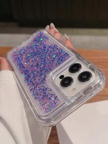 閃亮亮片手機殼相容 iPhone15/15Plus/15Pro/15Promax - 彩色 - 查看 13
