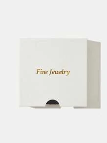 1 Chiếc Nhẫn Bạc Đính Đá Cubic Zirconia Trang Trí Quyến Rũ Cho Nữ Làm Quà Tặng - Vàng - Xem 8