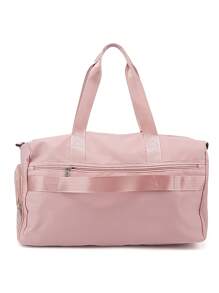 Large Capacity Waterproof Wet And Dry Separation Training Bag - Pink - View 2