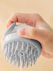 1 件多功能创意按摩洗发刷发刷梳子，返校、旅行度假必备，女士发饰 - 彩色 - 查看 6