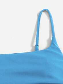 Solid Bikini Top Summer - Baby Blue - View 3