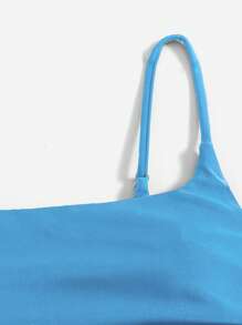 Solid Bikini Top Summer - Baby Blue - View 6