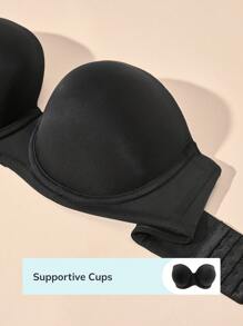 LUVLETTE Plus Dream Curve Support + 无肩带聚拢文胸 T 恤文胸