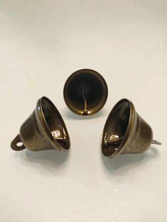 3 件/套铁铃铛挂饰工艺品，现代铃铛设计家居装饰品，适用于家居装饰、家居装饰、房间装饰、墙壁装饰