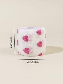 1 cuộn băng thú cưng họa tiết trái tim cho chó và mèo để ngăn chặn sự liếm - Nhiều màu - Xem 5