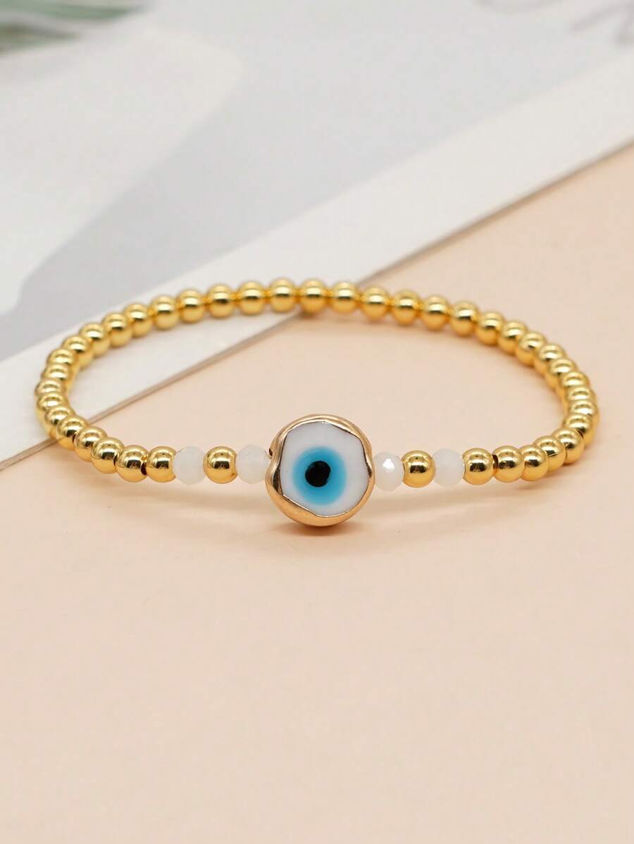 1 Thời Trang Hợp Kim Đồng Trang Trí Mắt Vòng Tay Cho Nữ Trang Trí Hàng Ngày - Nhiều màu - Xem 1