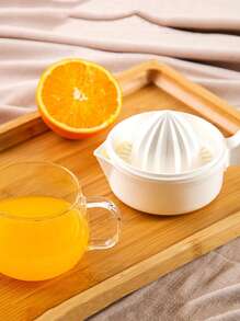 1 Máy Ép Trái Cây Bằng Tay, Máy Ép Trái Cây Cầm Tay Màu Trắng Di Động Hiện Đại Cho Gia Đình - trắng - Xem 1