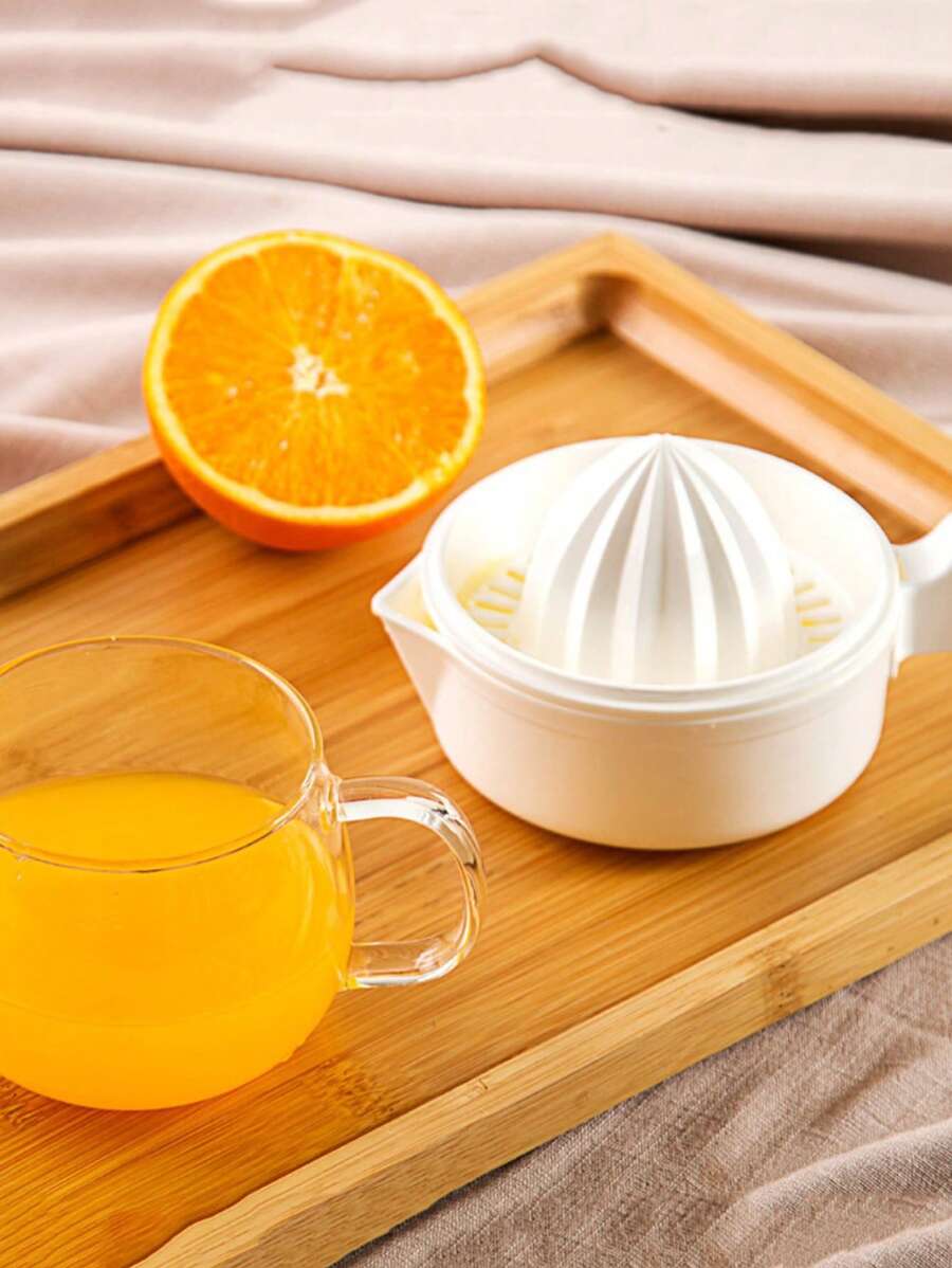 1 Máy Ép Trái Cây Bằng Tay, Máy Ép Trái Cây Cầm Tay Màu Trắng Di Động Hiện Đại Cho Gia Đình - trắng - Xem 1