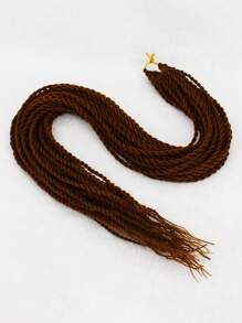 Long Synthetic Hair Braid - Coffee Brown - View 1