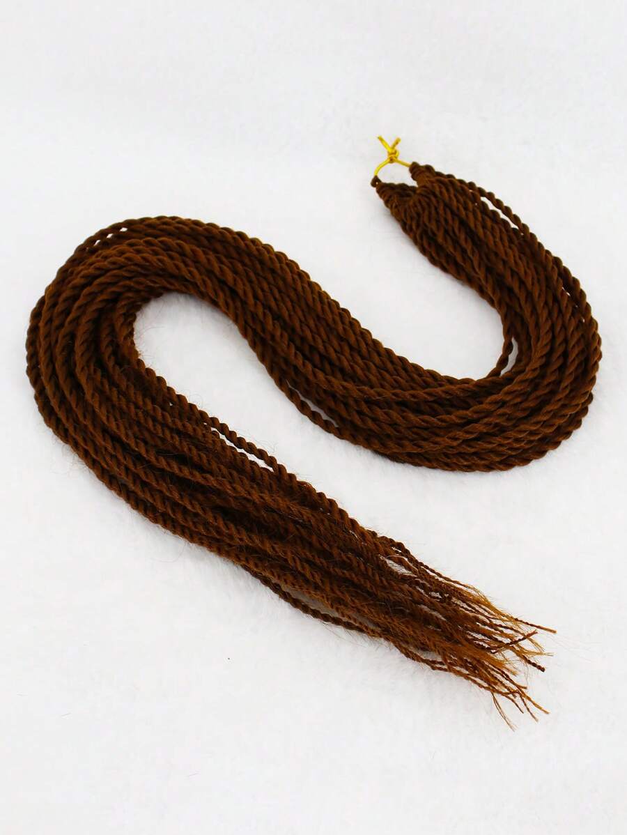 Long Synthetic Hair Braid - Coffee Brown - View 1