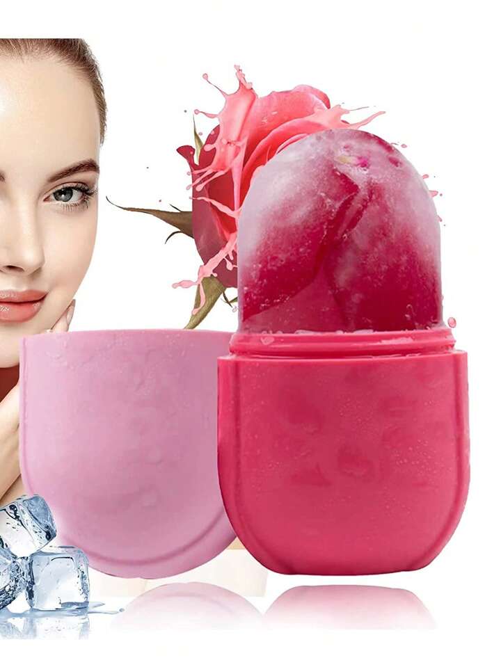 1 pieza Bandeja de hielo de masaje de silicona facial | Moda de Mujer |  SHEIN México