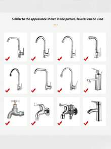 Aireador De Grifo Para Ahorrar Agua - Multicolor - Ver 3