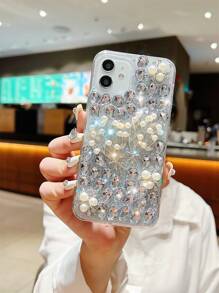 水鑽裝飾手機殼 - 彩色 - 查看 1