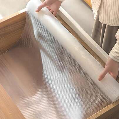 1 片 EVA 抽屉垫，现代透明防水搁板垫，适用于家居厨房用品、厨房配件、厨房工具