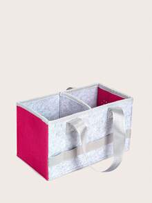 Bebé Bolsa de pañales de color combinado plegable - Multicolor - Ver 3