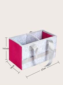 Bebé Bolsa de pañales de color combinado plegable - Multicolor - Ver 5