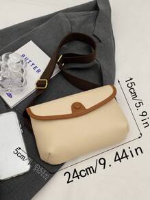 Trang trí nút ràng buộc tương phản nổi vải bố vải nhỏ - trắng - Xem 8