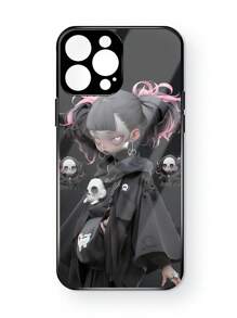 卡通圖案手機殼哥特手機殼 - 彩色 - 查看 1