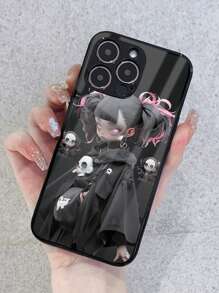 卡通圖案手機殼哥特手機殼 - 彩色 - 查看 4