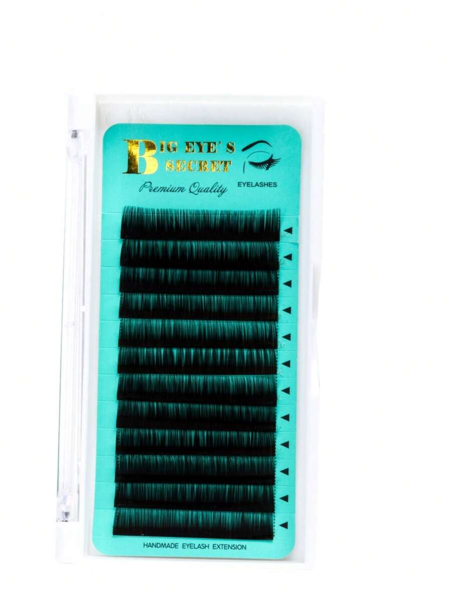 Individual Dense Stem False Eyelashes - Black - View 1