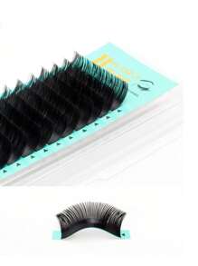 Individual Dense Stem False Eyelashes - Black - View 3