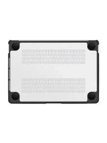 2pcs Minimalist Laptop Case Compatible With Macbook - Clear - View 2