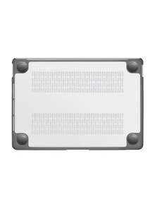 2 piezas Funda para ordenador minimalista compatible con MacBook - Gris Claro - Ver 2