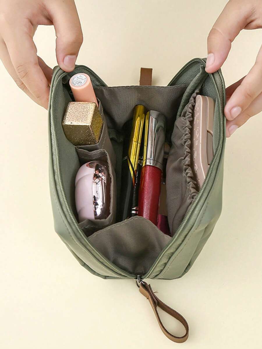 Grand sac de maquillage, sac de maquillage, trousse de maquillage, sac de soins de la peau, sac de toilette, cubes de rangement, essentiels de voyage, essentiels de croisière, essentiels de dortoir, cadeaux de demoiselle d'honneur, cadeaux pour maman, cadeaux d'anniversaire, cadeaux pour amis et enseignants, décoration de la maison, décoration de la salle de bain, du salon et de la chambre à coucher, organisateur de salle de bain, organisateur de bijoux, organisateur d'huile à lèvres, organisateur de vernis à ongles