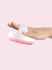 Scalp Massager, 1pc Handheld Whole Body Massage Brush Scalp Massage Beauty Relaxation Care Tool Massager Scalp Applicator - Pink - View 6