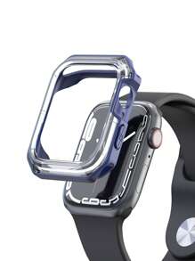 hộp đựng đồng hồ chống rơi rỗng tương thích với Apple Watch - Màu xanh lam - Xem 1