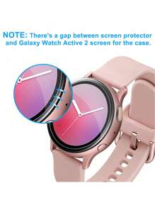 1入組男士女士透明休閒寵物屏幕保護膜兼容三星手錶活躍2 - 無色 - 查看 3