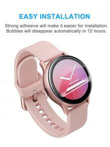 1入組男士女士透明休閒寵物屏幕保護膜兼容三星手錶活躍2 - 無色 - 查看 4