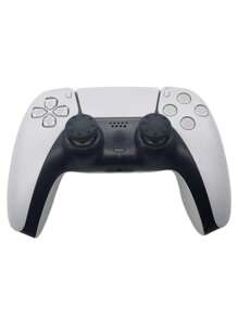 1 Set PlayStation 5 Controller Silicone Protective Case + 4 Joystick Caps, Anti-Slip, Anti-Scratch, Sweat-Proof, Dust-Proof, Enhancing Gaming Experience